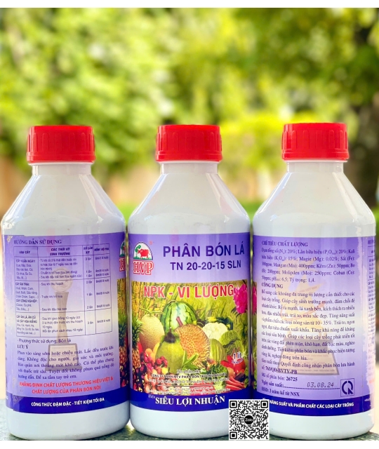 20.20.15 HVP - 1 Lít x 20 chai (TN - 1001S)