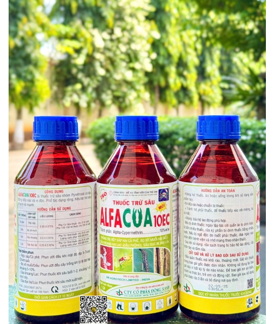 Alfacua 10EC Nhựa - 1 lít x 20 chai