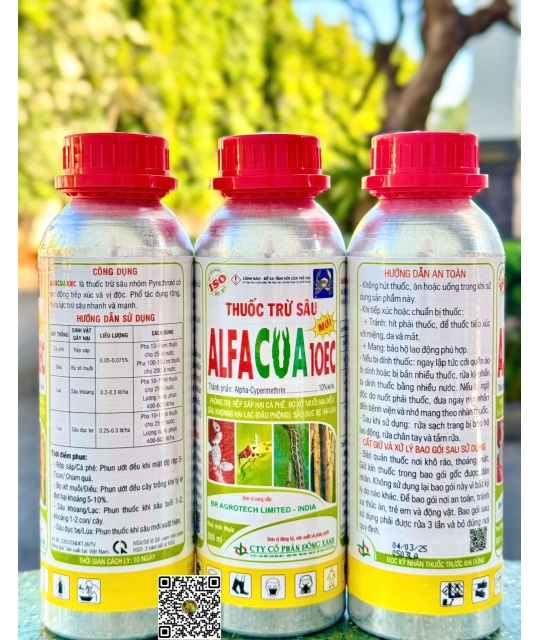 Alfacua 10EC - 500ml Nhôm x 20 chai