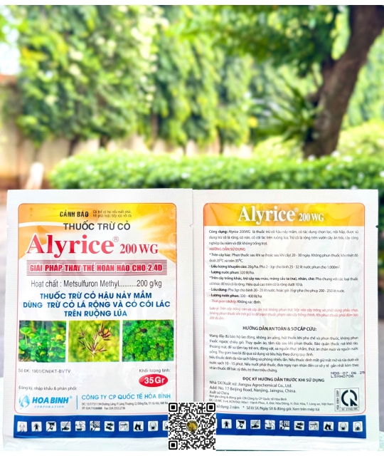 Alyrice 200WG - 35gr (2h x 75 gói)