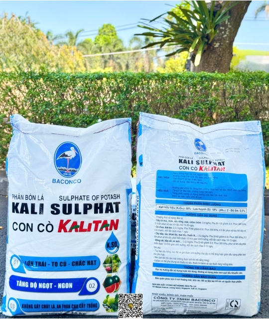 BCC - Kalitan (Kali Sulphat) - Bao Xanh 25kg