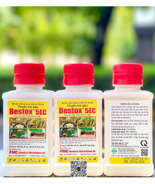 Bestox 5EC Vuông - 100ml x 100 chai