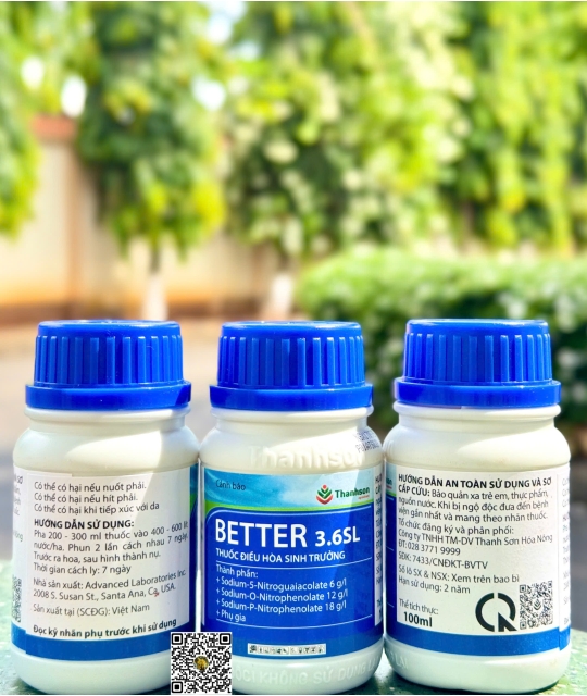 Better 3.6SL - 100ml x 100 chai