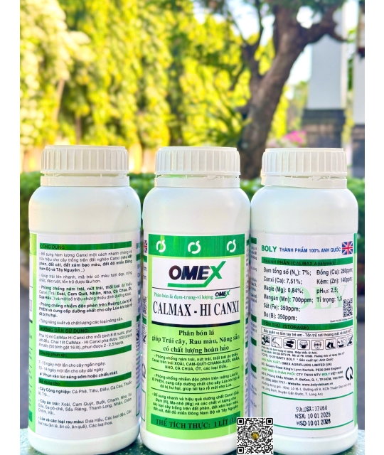 Calmax (Hi Canxi) - 1 lít x 12 chai