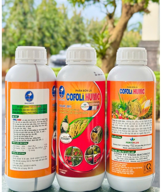BCC - Cofoli Humic - 900ml x 12 chai