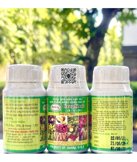 CropKarb - 100ml x 100 chai