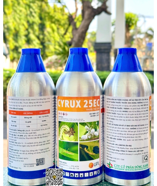 Cyrux 25EC AL - 1 lít x 10 chai