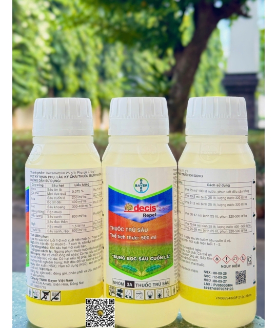 Decis Repel 2.5EC - 500ml x 20 chai