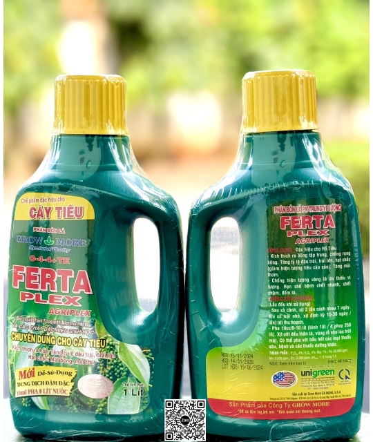 DN Tiêu Xanh - 1 lít x 12 chai (Fertaplex)