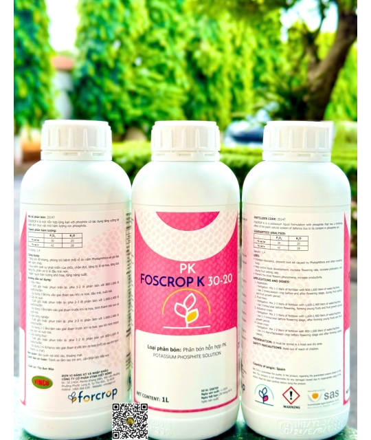 Foscrop K 30.20 - 1 lít x 12 chai