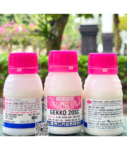 Gekko 20SC - 50ml x 50 chai