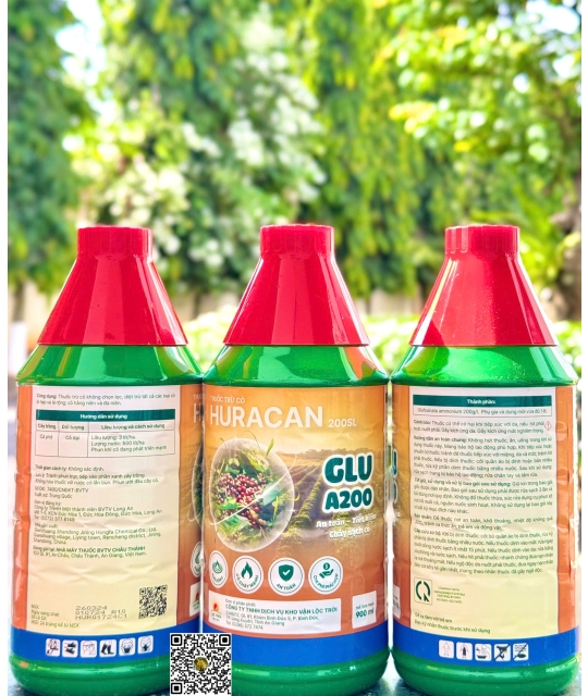 Huracan 200SL (Glu A200) - 900ml x 20 chai