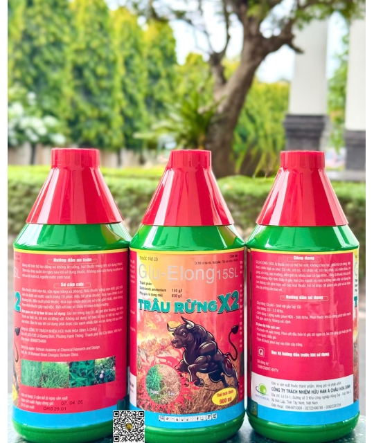 Glu - ELong 15SL - 900ml x 20 chai (Trâu Rừng X2)