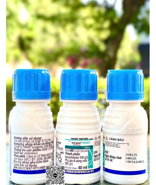 Incipio 100DC 40ml x 100 chai