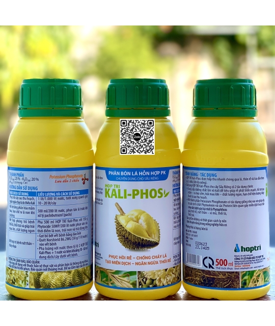 Kali Phos Sầu Riêng - 500ml x 20 chai