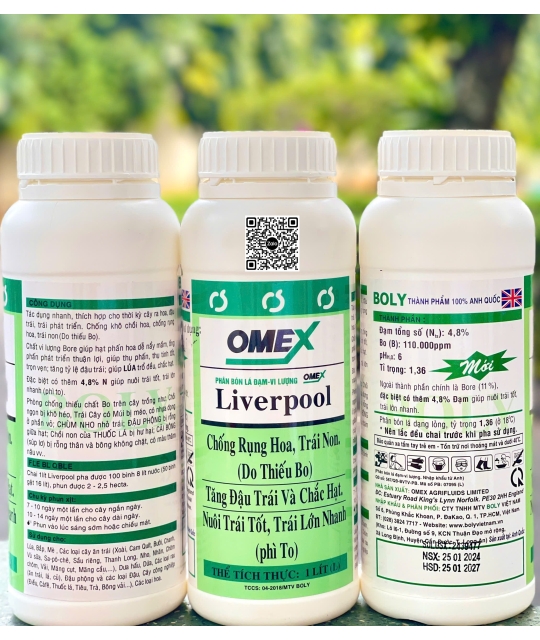 Liverpool - 1 lít x 12 chai