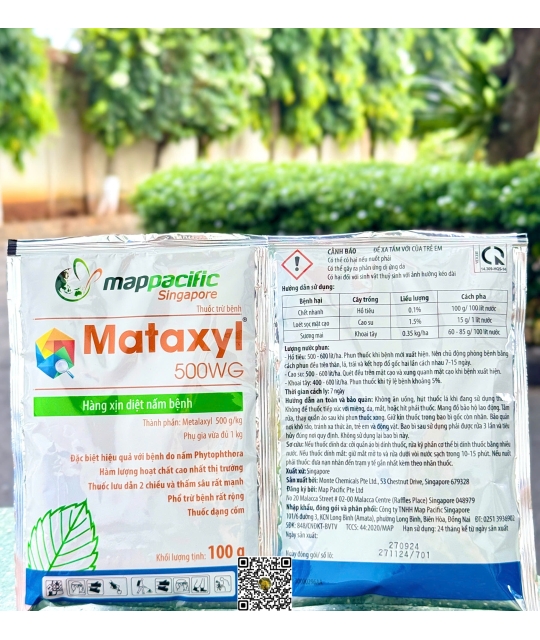 Mataxyl 500WG Cốm - 100gr x 100 gói
