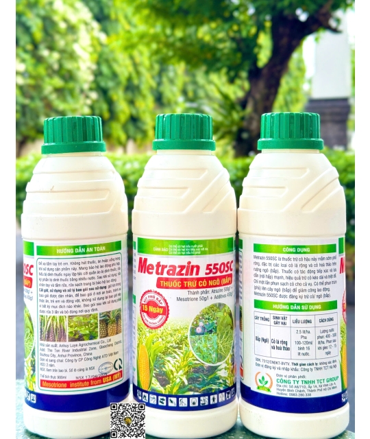 Metrazin 550SC - 900ml Tròn x 20 chai