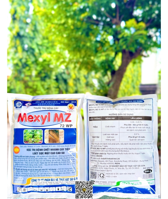 Mexyl 72WP - 500gr x 20 gói