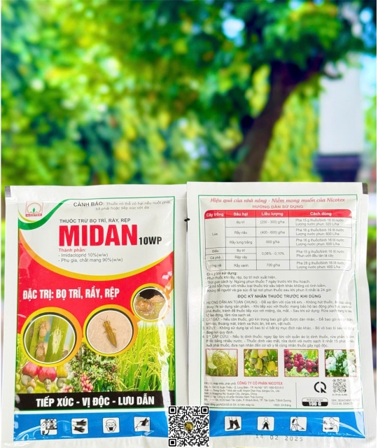 Midan 10WP - 100gr x 100 gói