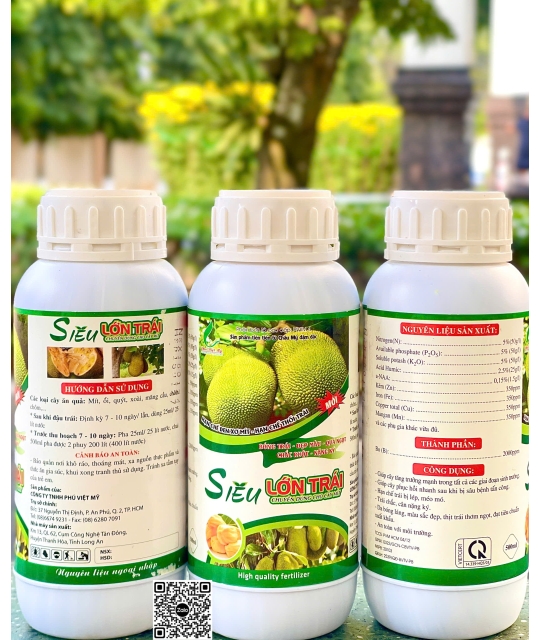 PVM - Lớn trái mít - 500ml x 40 chai