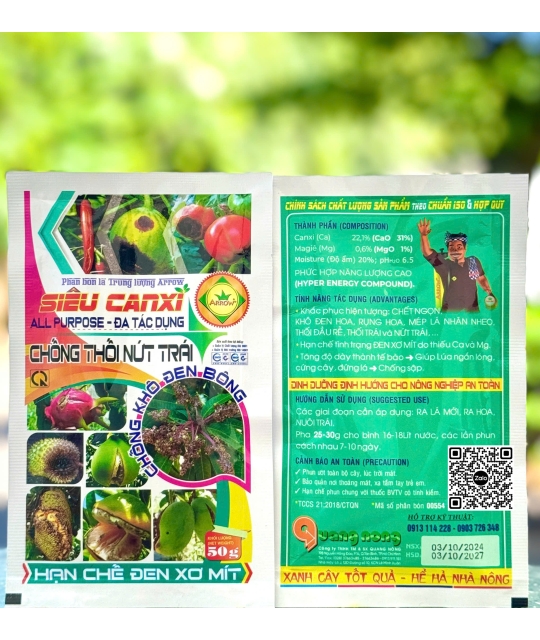 QN - Canxi Đa Tác Dụng - 50gr (10h x 30 gói) (siêu calci)