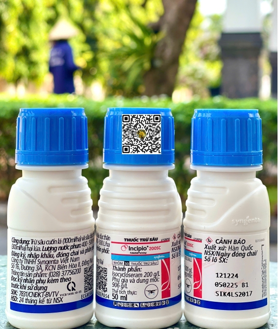 Incipio 200SC Chai - 50ml x 100 chai