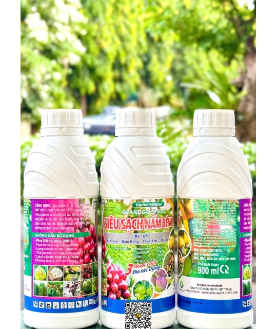 Siêu Sạch Nấm Bệnh 80SC - 900ml x 20 chai (GrandGold)