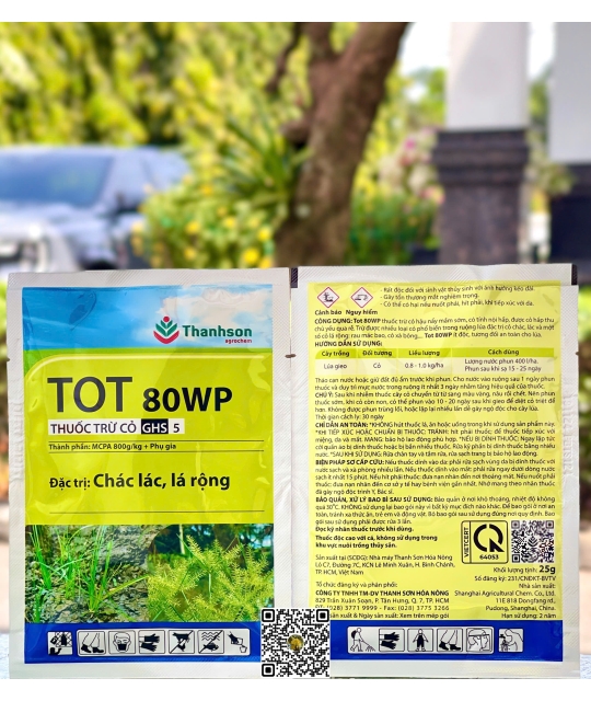 TOT 80WP - 25gr x 400 gói