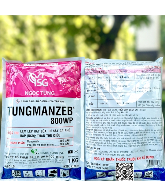 Tungmazeb 800WP - 1kg x 20 bịch (vàng)