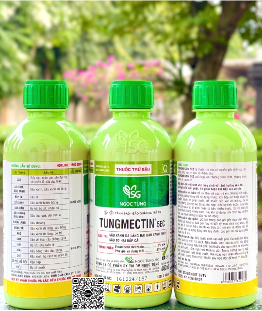 Tungmectin 5.0EC - 480ml x 30 chai