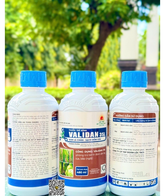 Validan 3SL - 480ml x 40 chai