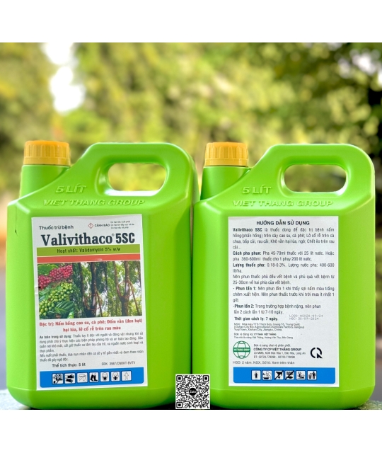 Valivithaco 5SC - 5 lít x 4 can