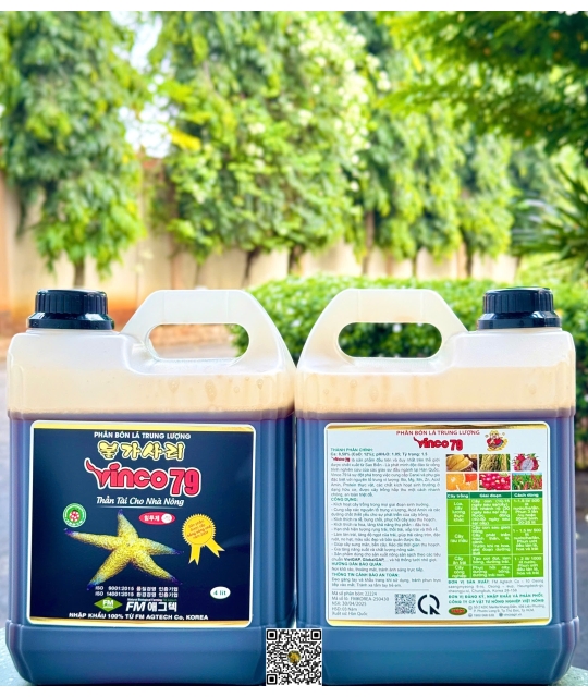 Vinco 79 - 4 lít x 4 can