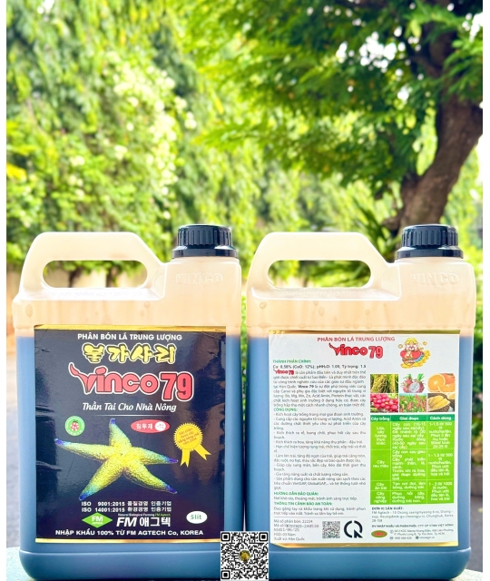 Vinco 79 - 5 lít x 3 can