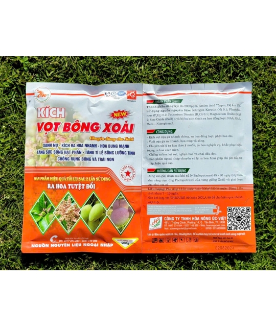 Kích Vọt Hoa Xoài UV - 500gr x 50 gói 