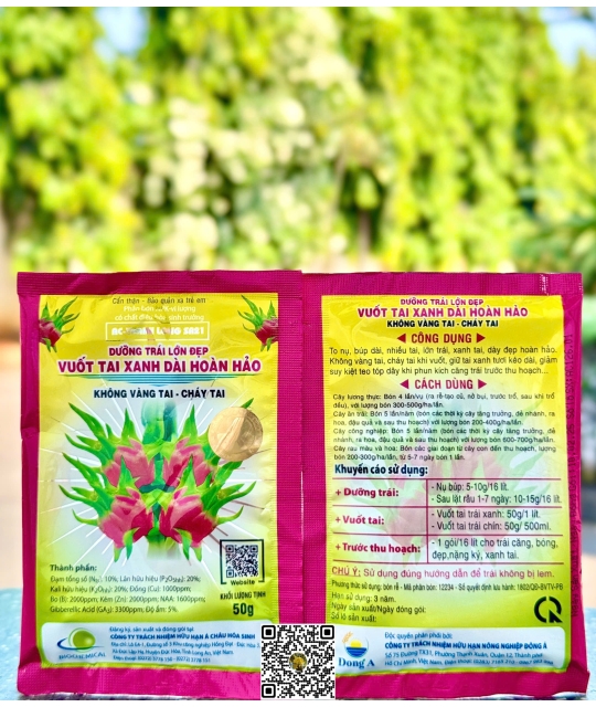 Vuốt Tai Hoàn Hảo - 50gr x 120 gói (AC Thanh Long SR 21)