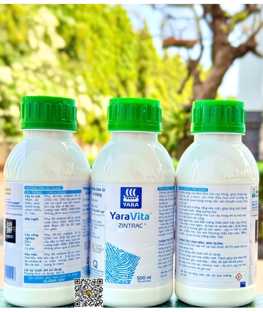 Zintrac - 500ml x 20 chai