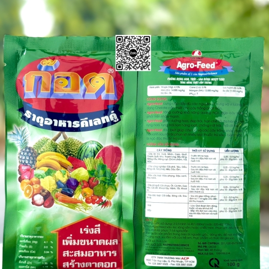 Agro Feed - 100gr (4 hộp x 30 gói)