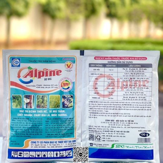 Alpine 80WG - 100gr x 100 gói