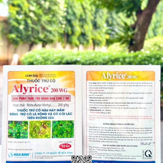 Alyrice 200WG - 35gr (2h x 75 gói)