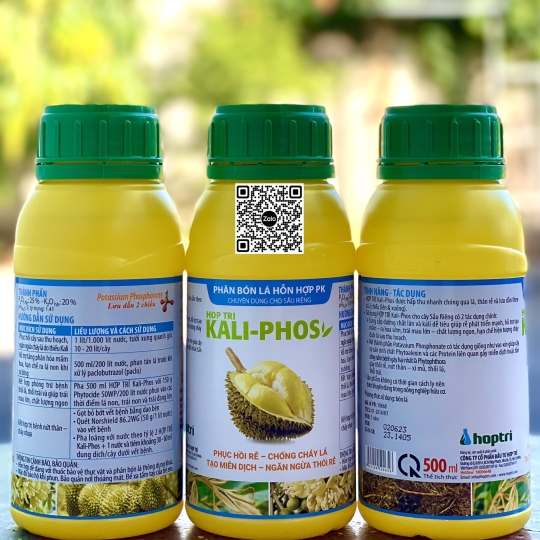 Kali Phos Sầu Riêng - 500ml x 20 chai