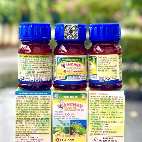 Pyanchor Gold 8.5EC - 100ml x 100 chai