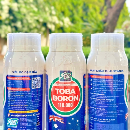 Toba - Boron - 500ml x 24 chai
