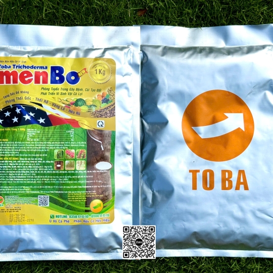 Toba - MenBo (Trichoderma) - 1kg x 20 bịch