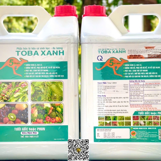 Toba - Xanh TH - 5 lít