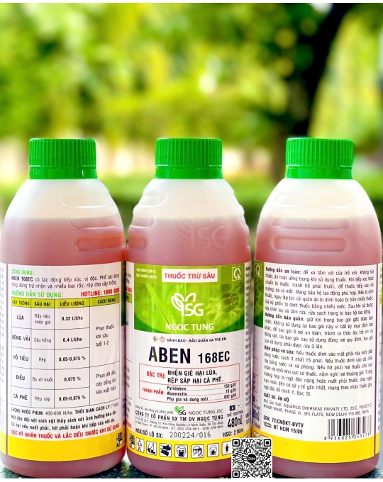Aben 168EC - 480ml x 30 chai