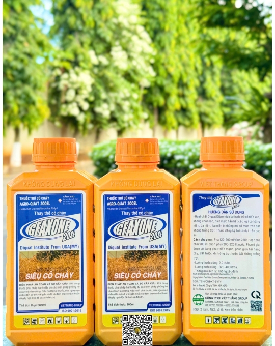 Agro Quat 200SL - 900ml x 20 chai