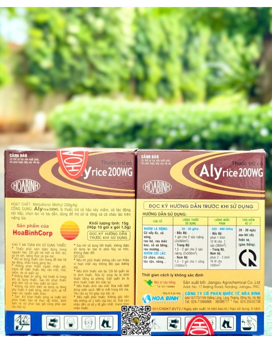 Alyrice 200WG - 1,5gr (60h x 10 gói)