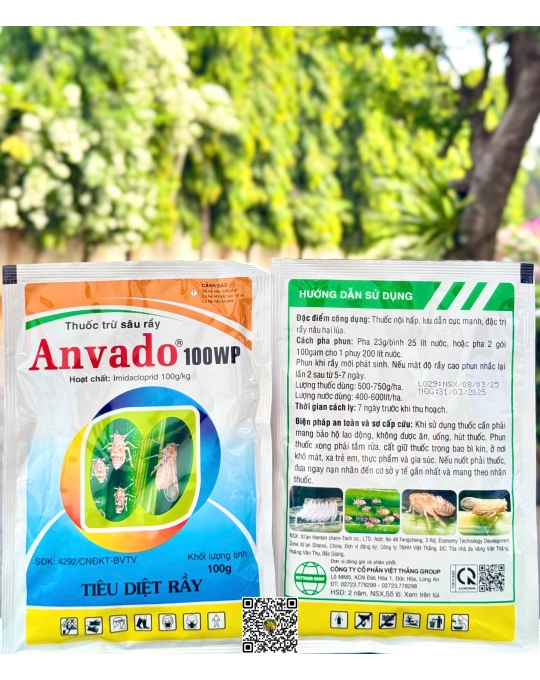 Anvado 100WP - 100gr (2h x 50 gói)